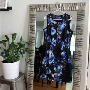 Blue Floral Dress